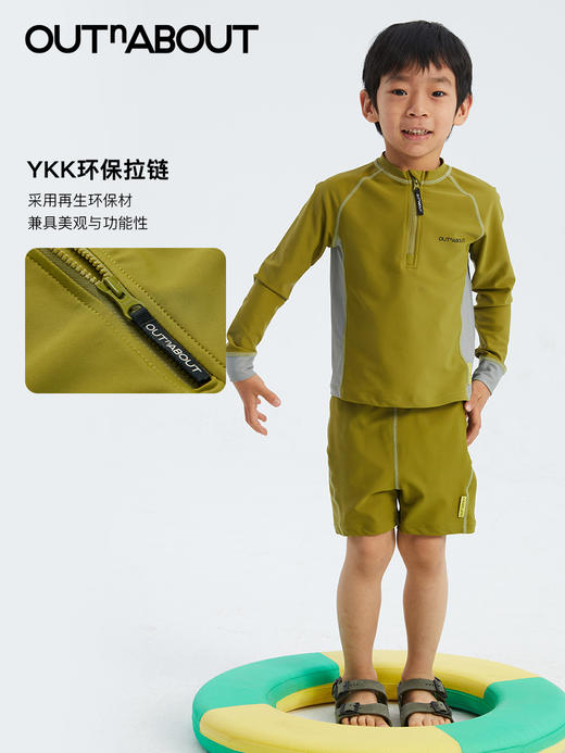 OUTnABOUT出门走走 24ss分体防晒弹力泳衣套装 商品图3