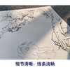 苏小松工笔画白描底稿《丹桂玉兔图》临摹勾线高清打印稿YL26 商品缩略图4