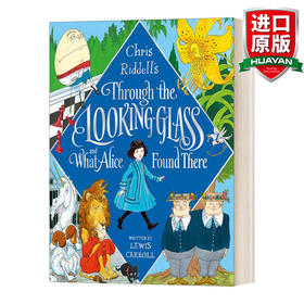英文原版 Through the Looking-Glass and What Alice Found There 爱丽丝镜中奇遇记 精装 英文版 进口英语原版书籍