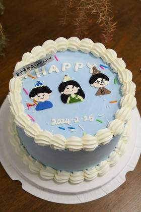 手绘三个小伙伴