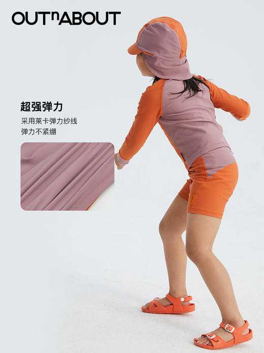 OUTnABOUT出门走走 24ss分体防晒弹力泳衣套装 商品图2
