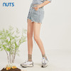 NUTS水洗牛仔短裤221111024B 商品缩略图4