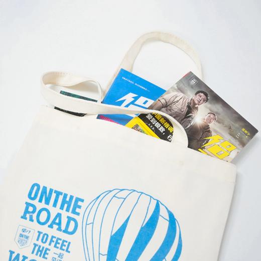 侣行 张昕宇同款帆布包 收纳包带挎包单肩包环保袋购物袋 商品图4