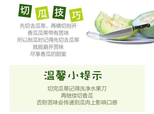 山东绿宝石甜瓜、满口清脆香甜、不去皮不去瓤、闻着香、咬着爽、一口下去十分满足！ 商品图7