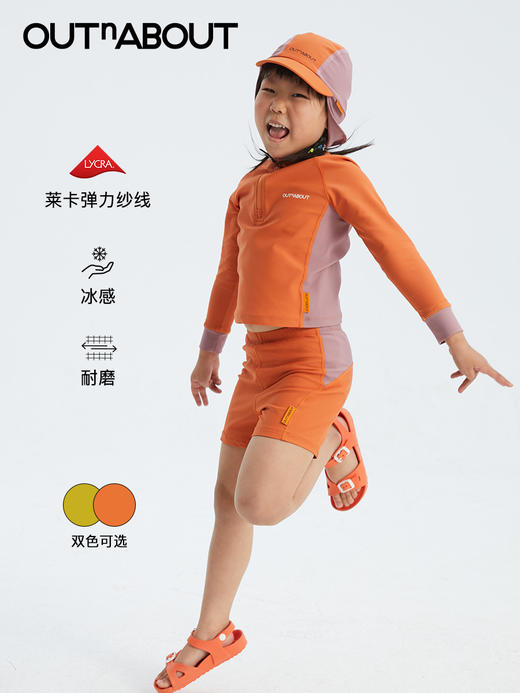 OUTnABOUT出门走走 24ss分体防晒弹力泳衣套装 商品图0