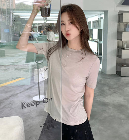 <曾小咸推荐>  天丝凉感T  商品图1