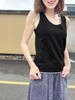 TYNVIE 勾边背心-黑色 商品缩略图1