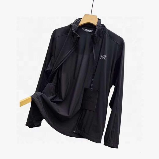 Arcteryx/始祖鸟 Nodin 轻薄藏帽皮肤风衣 拼接撞色 商品图5