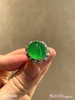 高冰阳艳绿蛋面戒指【4274404】具体价格微信咨询 商品缩略图0