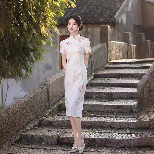 锦鲤送考旗袍高考中考妈妈穿旗开得胜GR5144 商品图2