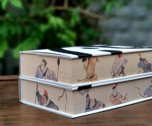 重点推荐！！！《水浒传评注本》（特制忠义版），明 施耐庵 罗贯中著，马成生评注，书口刷花，上下册，大32开，精装，1480页，西泠印社出版社2021年8月一版一印。定价198，售价178元。 商品图3