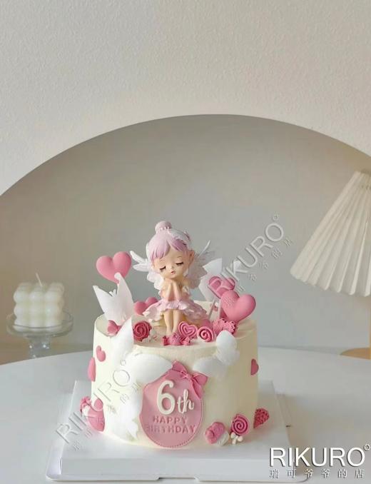 【翻糖蝴蝶结小公主】百变水果奶油蛋糕 商品图2