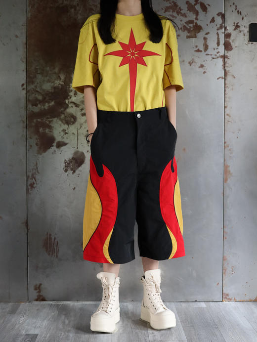 Rider Shorts-Yellow Black 商品图0