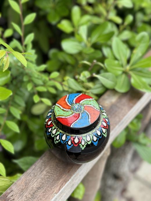 三希堂  流霞系列  彩云之南大漆茶罐 商品图4