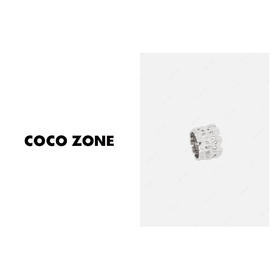 COCO ZONE 高级感简约镂空设计感戒指 23C30281