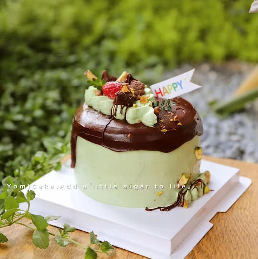 特调开心果蛋糕（4寸包10元配送费用） 商品图1