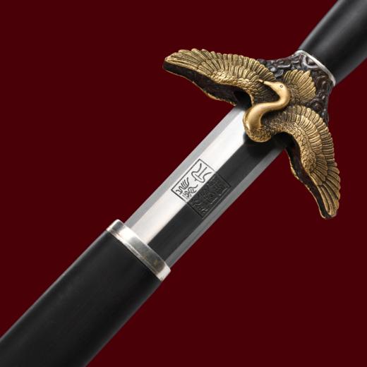 倚天剑 金庸笔下倚天屠龙记剑 龙泉沈广隆宝剑传统剑 收藏剑 sgl-3120 未开刃 商品图3