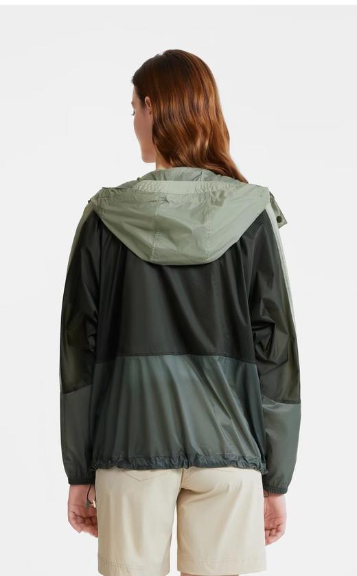 AIGLE艾高2024年春夏款WR防泼水户外休闲易打包连帽轻量夹克女 商品图4