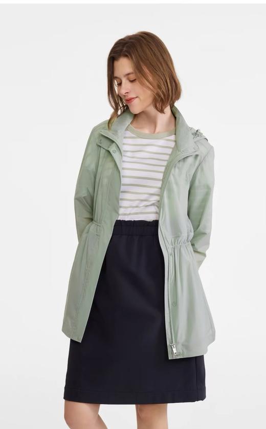 AIGLE艾高2024年春夏新款WR防泼水户外UVC防晒服中长款轻量夹克 商品图0