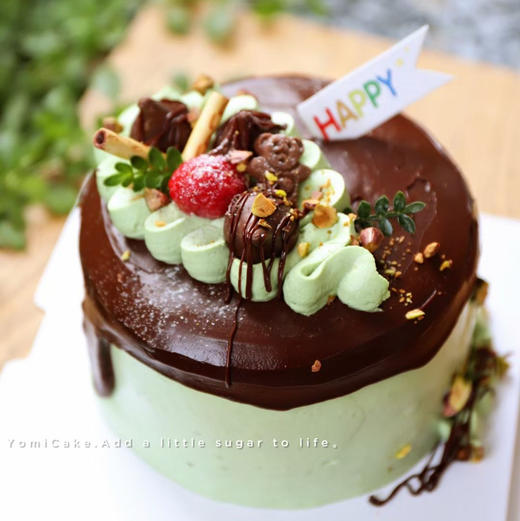 特调开心果蛋糕（4寸包10元配送费用） 商品图0