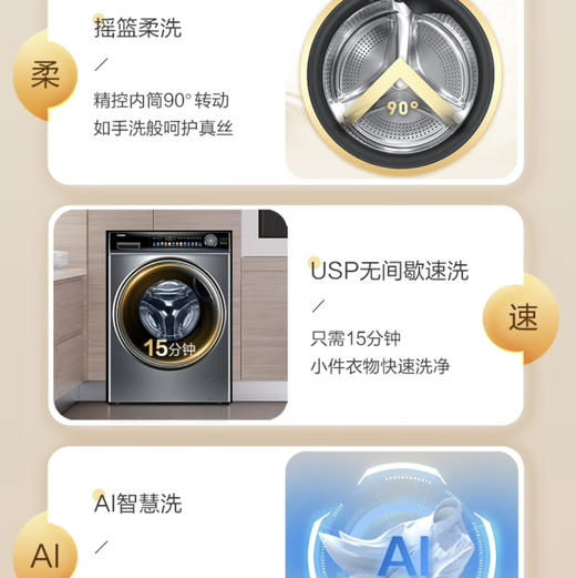 海尔（Haier）洗衣机EG100PRO81U1 商品图7