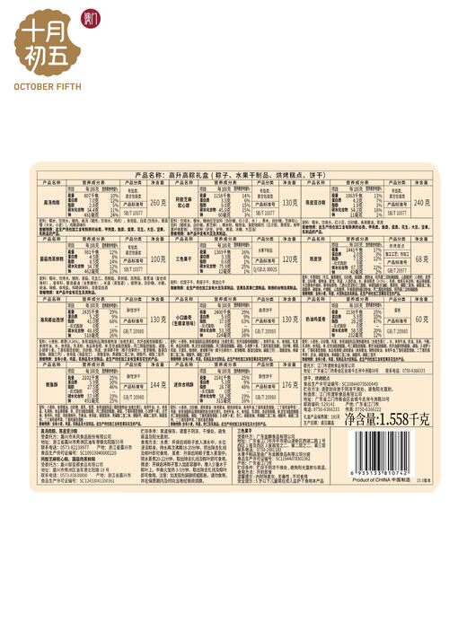 十月初五-高升高粽礼盒（铁罐）1558g 商品图10