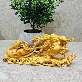 招财拖宝弥勒°大中小款摆件