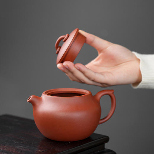 徐小明 虚极壶 宜兴原矿茶壶紫砂壶功夫茶泡茶壶紫砂茶具仿古 商品图8