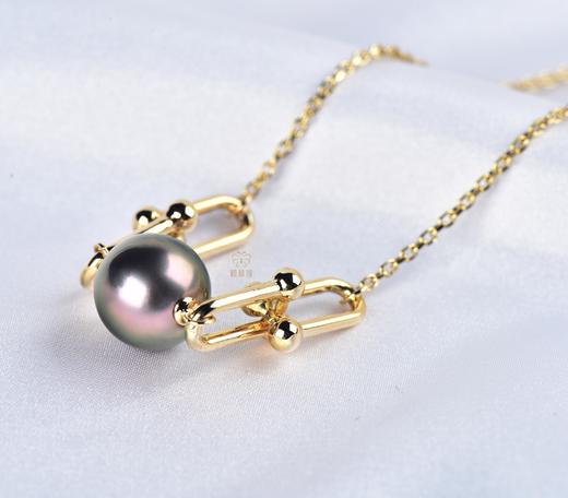 【星愿】时尚黑珍珠项链-ZZ2404051 商品图2