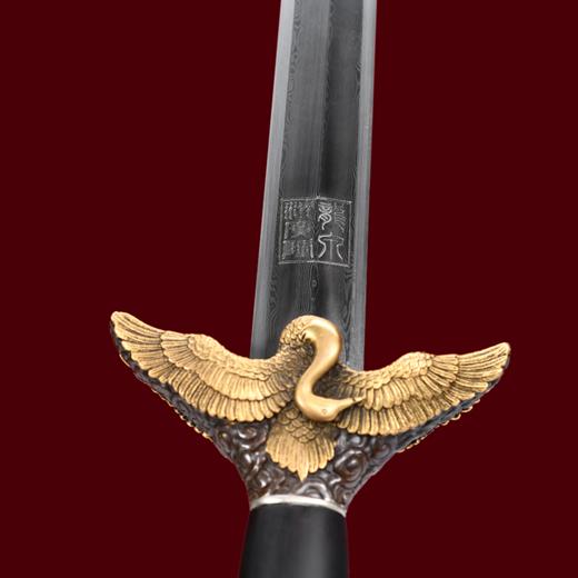 倚天剑 金庸笔下倚天屠龙记剑 龙泉沈广隆宝剑传统剑 收藏剑 sgl-3120 未开刃 商品图4