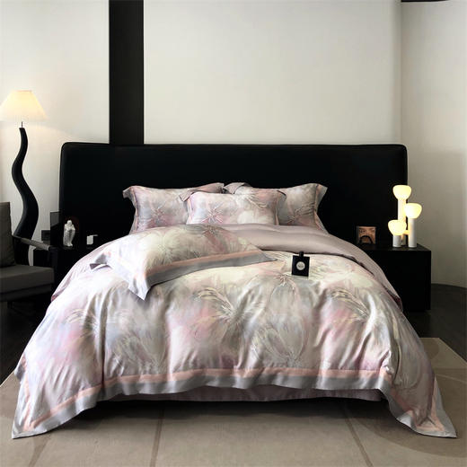 【超柔软Air丝滑】【春夏门店明星爆款】天棉缎四件套 进口莱赛尔天丝棉数码印花套件（赠送礼盒包装） 商品图6