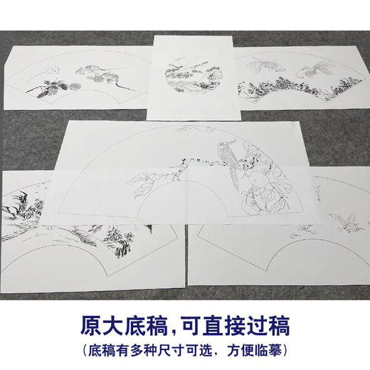 画师王后波临摹工笔画白描底稿合集多种底稿可选YL00 商品图1