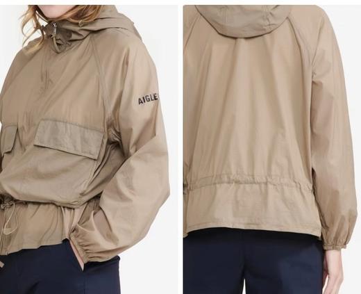 AIGLE艾高2024年春夏新款UPF40+防紫外线WR防泼水防晒衣轻量夹克女 商品图2