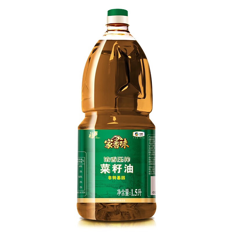 1.5L福临门非转浓香菜籽油
