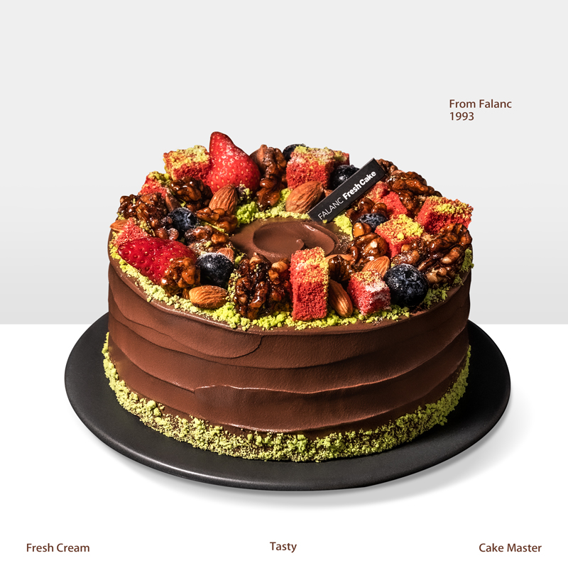 【可可迷雾森林】榛子焦糖巧克力黑森林 升级0卡糖