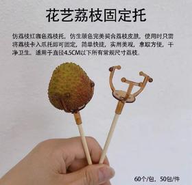 【水果工具】荔枝托/花艺荔枝固定托（60个/包）