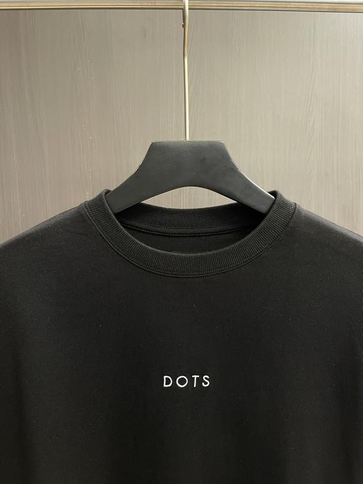 DOTS有机棉字母刺绣廓形短袖T恤（LOGO颜色随机） 商品图2