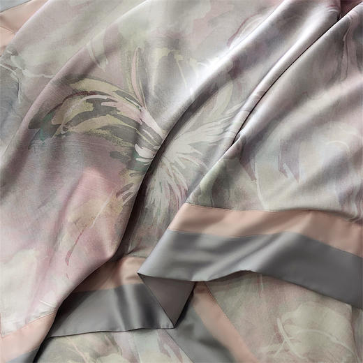 【超柔软Air丝滑】【春夏门店明星爆款】天棉缎四件套 进口莱赛尔天丝棉数码印花套件（赠送礼盒包装） 商品图2