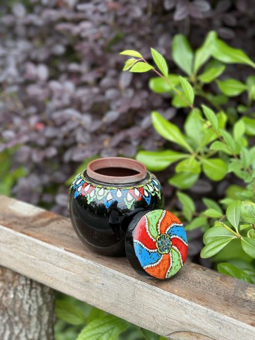 三希堂  流霞系列  彩云之南大漆茶罐 商品图1