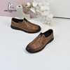 经典鲨2024年夏季新款男士透气舒适一脚蹬平底正装皮鞋KW266-D26051 商品缩略图0