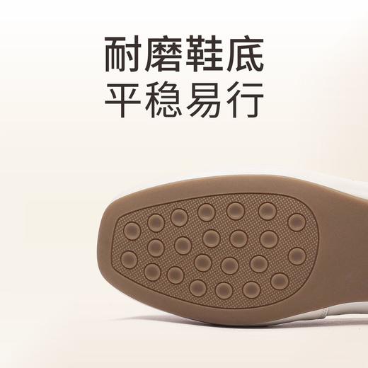 信诺 真皮舒适女鞋 2024新款夏季洞洞鞋粗跟镂空单鞋中年妈妈凉鞋24C5009-013 商品图4