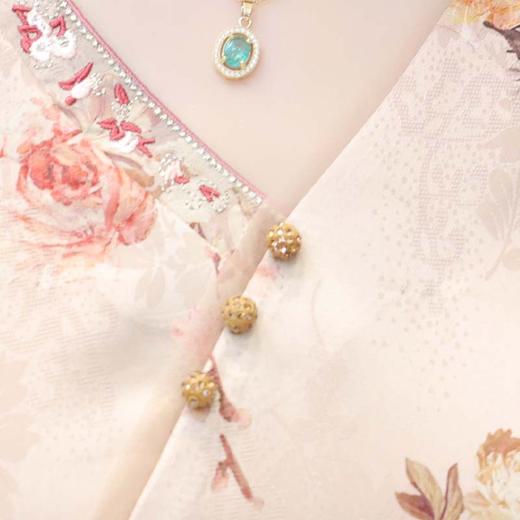 中老年妈妈装气质套装，短袖印花小衫阔腿裤时尚套装QYM-LRX-ZY88310 -Y 商品图3