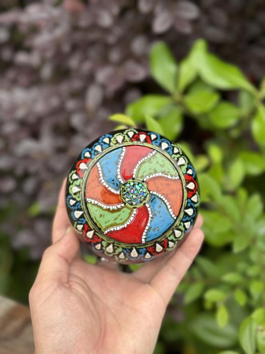 三希堂  流霞系列  彩云之南大漆茶罐 商品图2