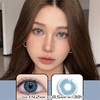 ☆新款【蓝色1】轻混血清透自然年抛美瞳彩片隐形眼镜 商品缩略图11