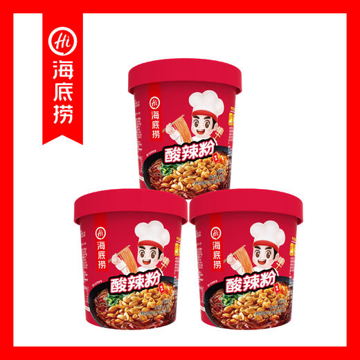 海底捞免煮冲泡酸辣粉144g*6杯 商品图0