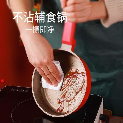 韩国迪迪尼卡didinika龙辅食锅陶瓷婴儿小奶锅宝宝辅食锅煮粥食品级不粘锅汤锅18cm 商品图2