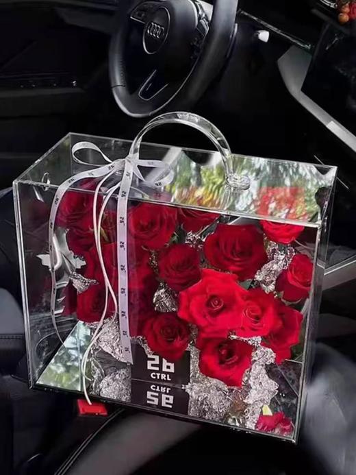 亚克力手提插花盒 商品图0