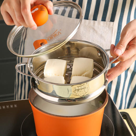 迪迪尼卡辅食锅虎虎大吉辅食锅煮锅宝宝奶锅饭麦石不粘锅泡面锅 商品图2