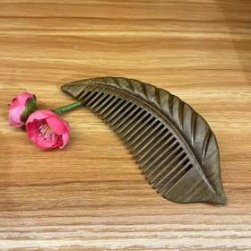 绿檀叶子梳
