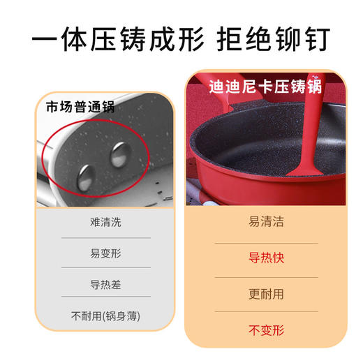 韩国迪迪尼卡didinika龙辅食锅陶瓷婴儿小奶锅宝宝辅食锅煮粥食品级不粘锅汤锅18cm 商品图3